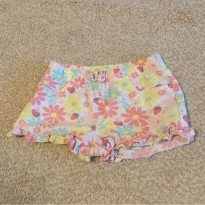 Carter’s Floral Print Shorts Toddler Girl Summer Clothes Bottoms Size 4T